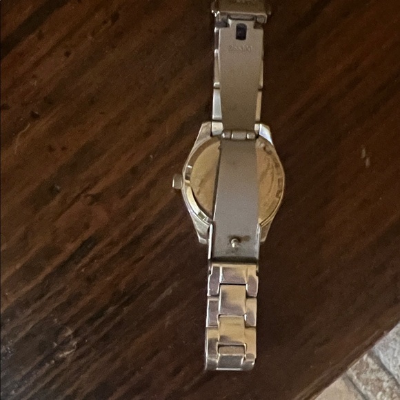 Fossil Retro Traveler Stainless Steel Watch EUC - Picture 7 of 12